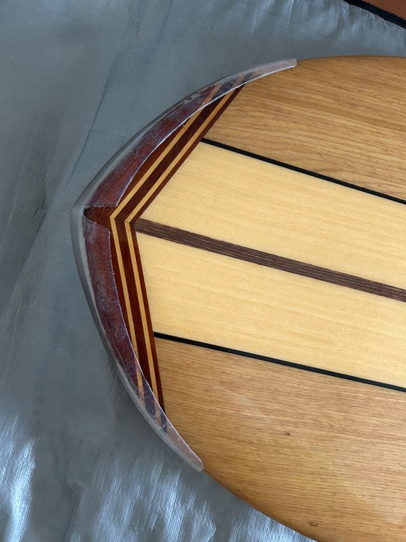 【引取限定】ロバートオーガスト サーフテック ウッド ロングボード 9.6