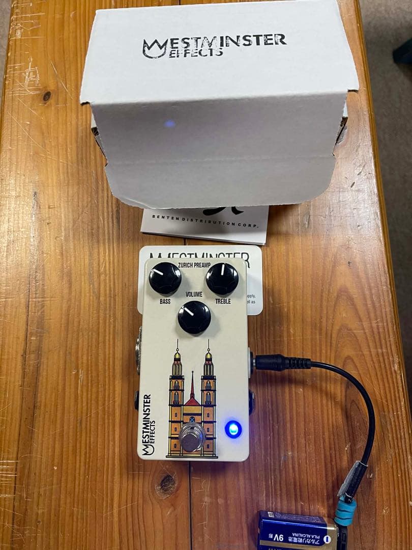 ギター Westminster Effects WE-ZP Zurich Preamp