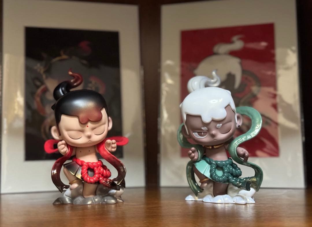 【タイ限定】POPMART KUBO霊蛇献瑞フィギュア（色違いバージョン）