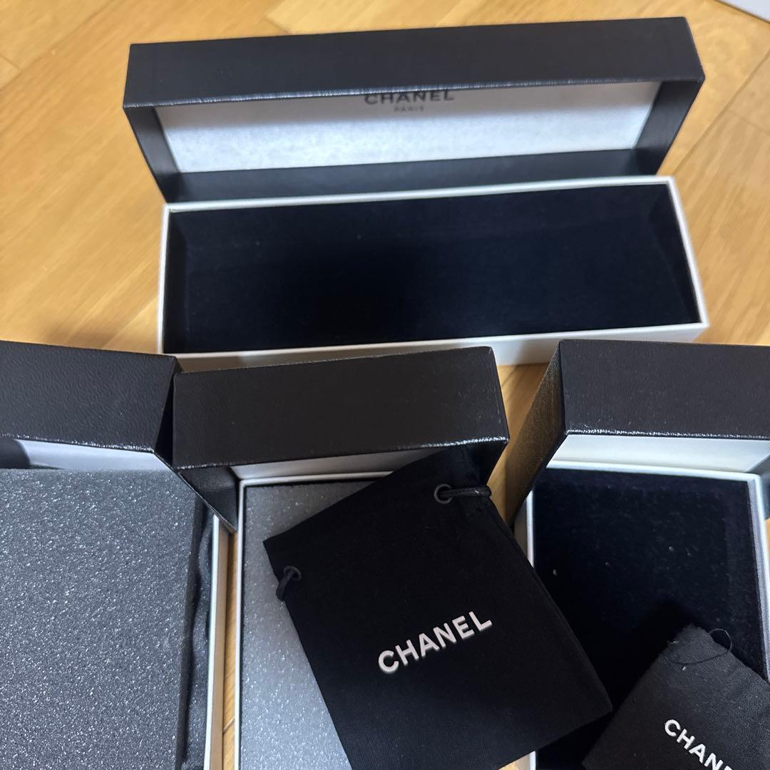 CHANEL 空箱　アクセサリーBOX ギフトボックス 8個セット