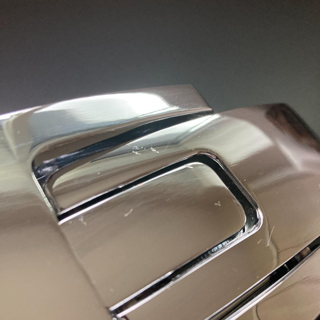 訳あり パワーベルト レバーアクション ワンタッチ可変式 本革 シルバーバックル