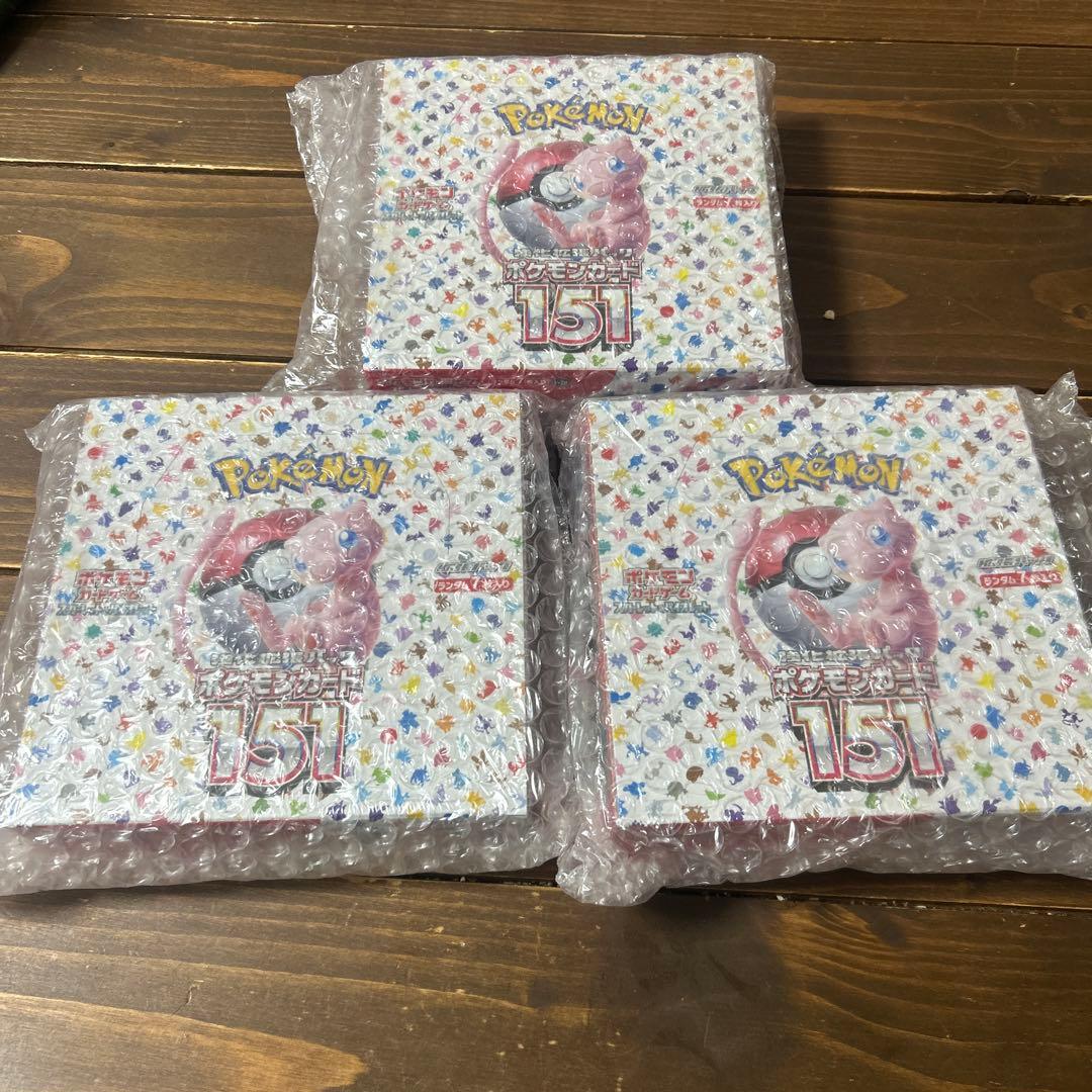 ポケモンカード　151box シュリンク付き