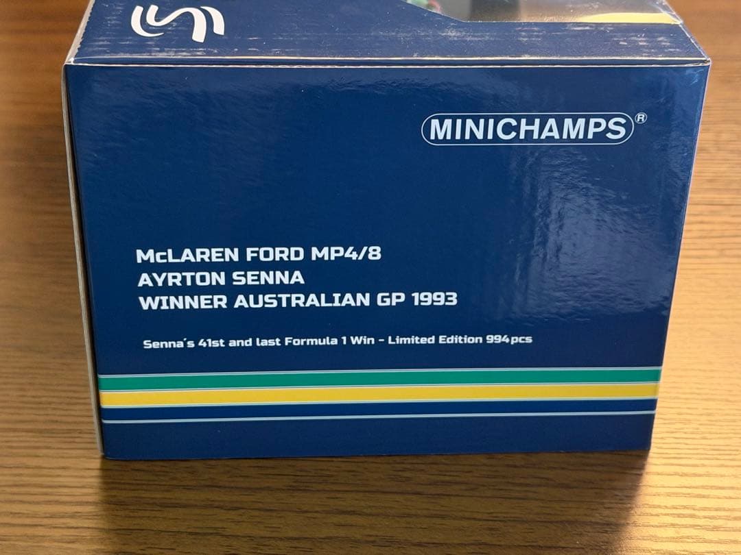 ミニチャンプス 1/18 マクラーレン MP4/8 アイルトン セナ