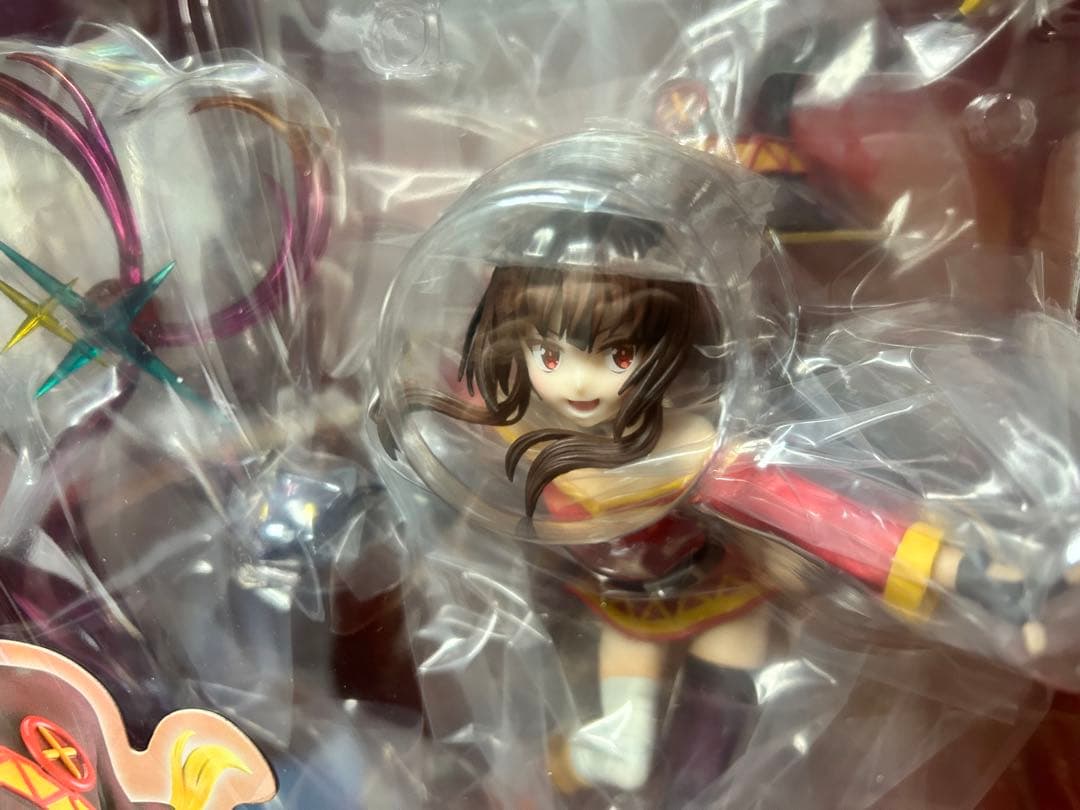 【希少　未開封】メルカリ最安値　めぐみん1/7スケールフィギュア爆裂魔法ver