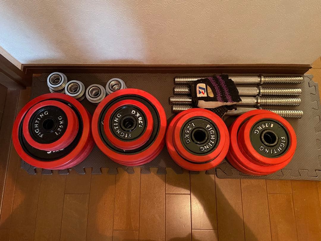 引き取り限定　ファイティングロード　ダンベル一式