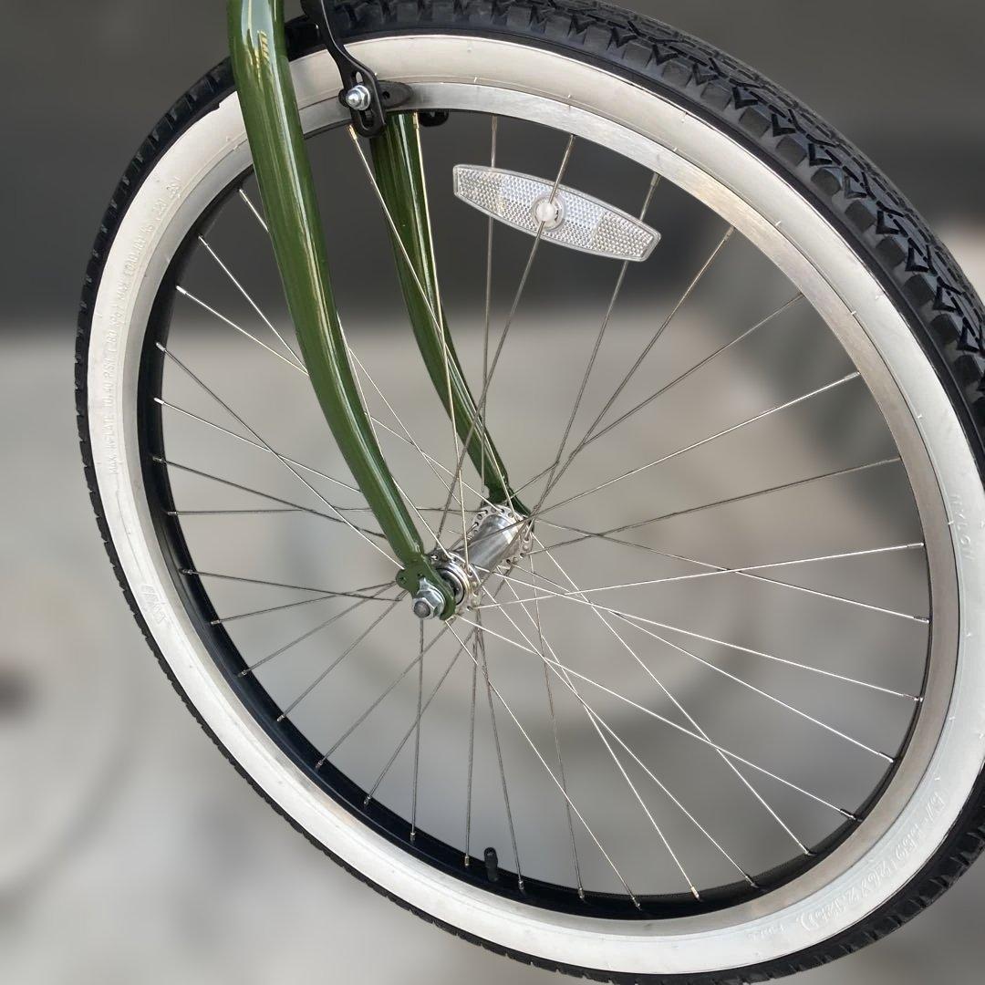 カ*タ様 ビーチクルーザー 26インチ_ダークグリーン