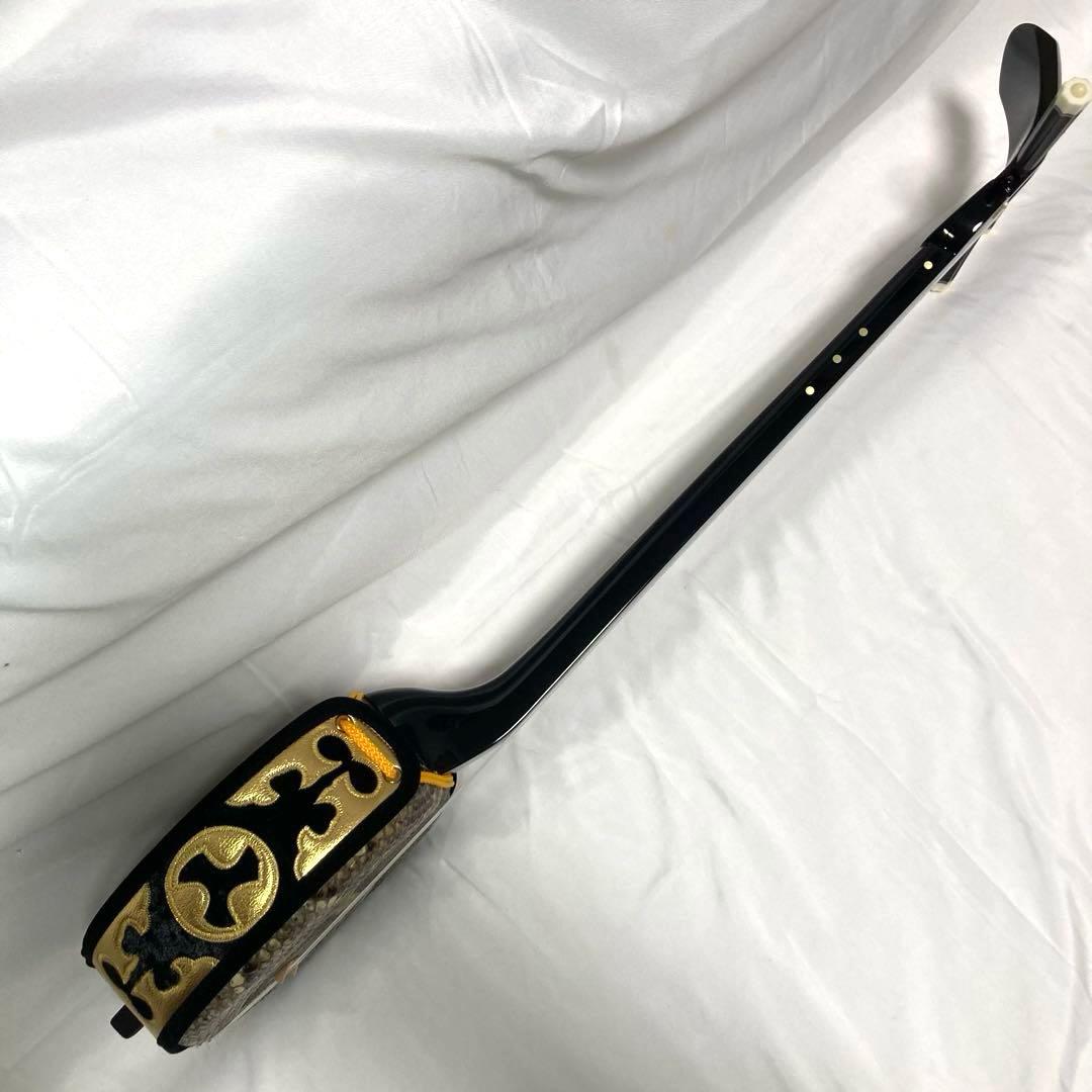 三線 沖縄 本蛇革 蛇革 蛇皮 ケース 付属品 和楽器 初心者 中級者