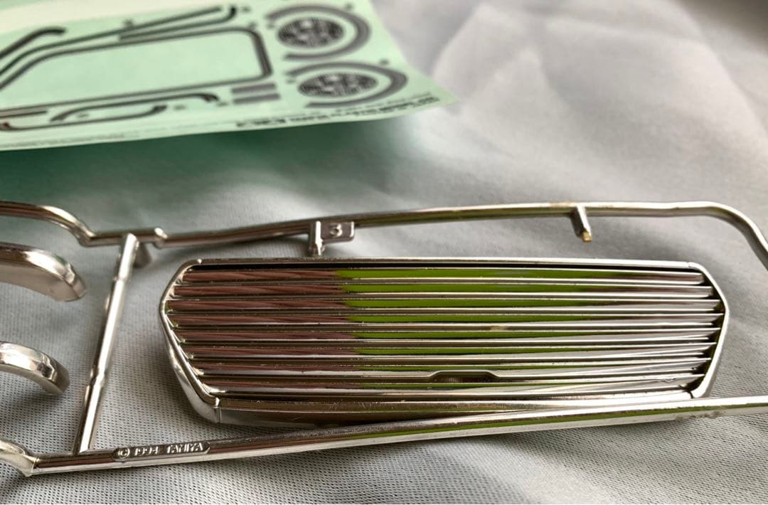 タミヤ 1/10 ローバー ミニクーパー スペアボディ Mシャーシ