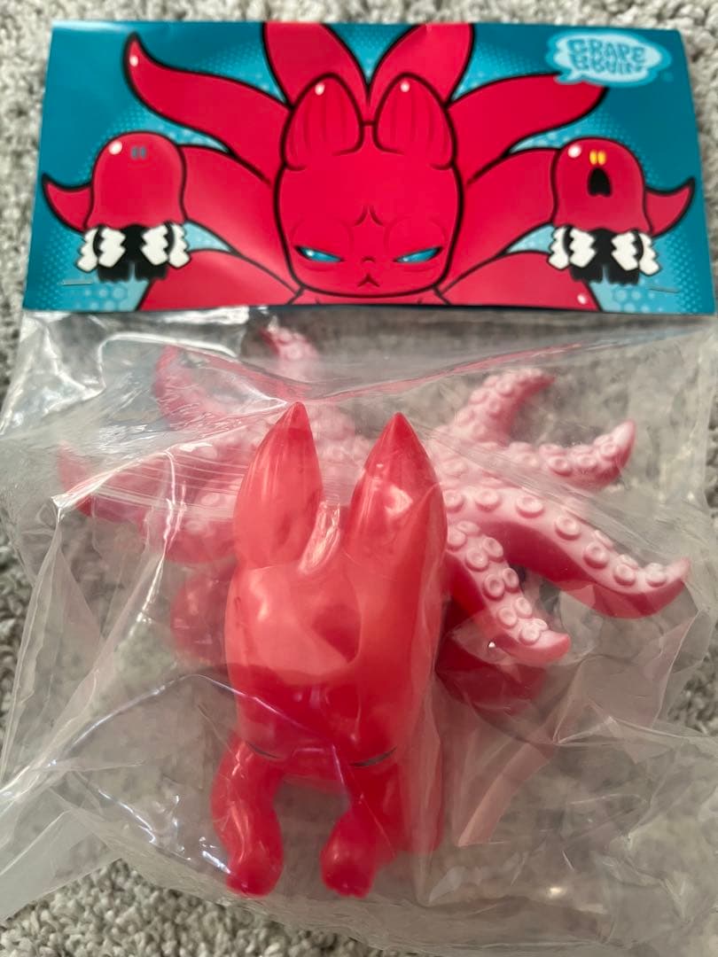 GRAPE BRAIN 九尾ノ狐モドキ こんそめ ソフビ