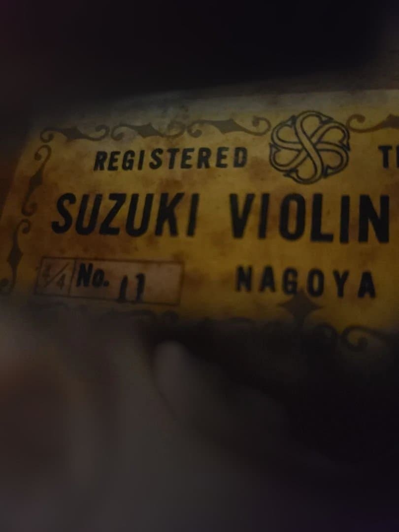 ✨希少✨鈴木バイオリン ヴァイオリン No11 4/4 ケース付 1962年製