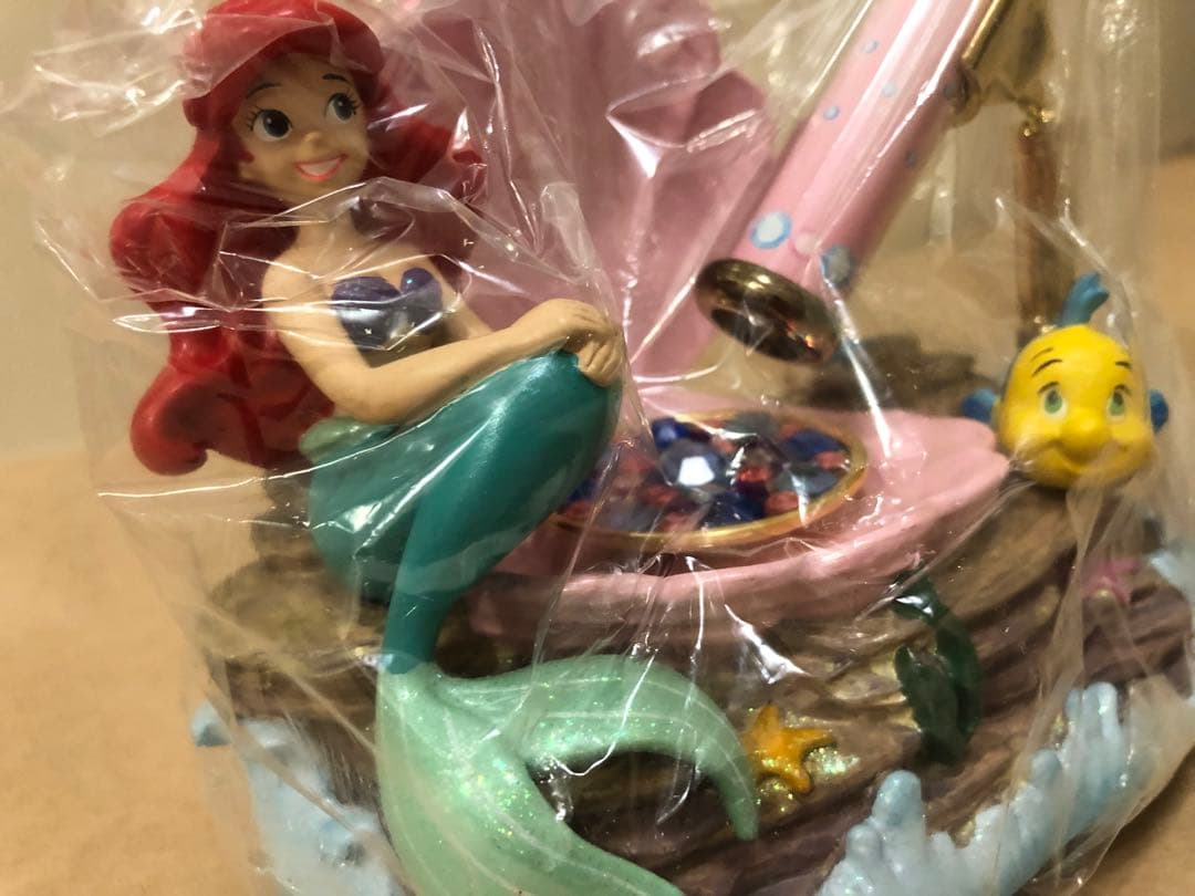 未使用品　ディズニー　リトルマーメイド　アリエル　万華鏡オルゴール