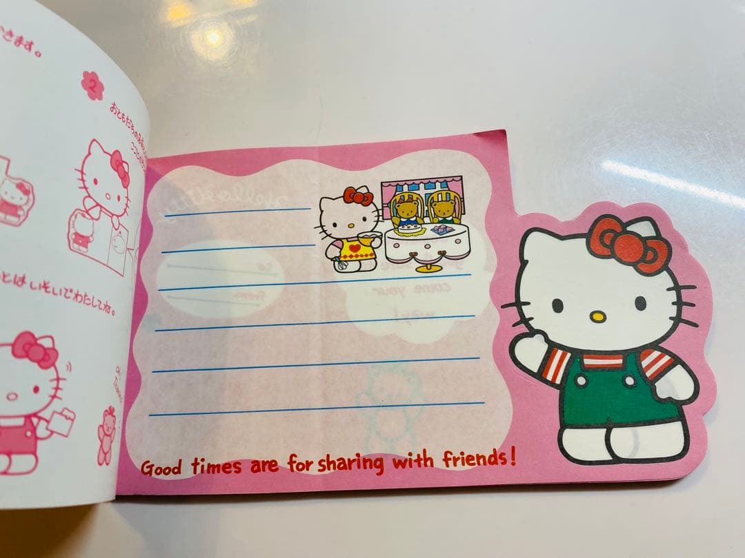 希少！劇レア！平成レトロ！Hello Kitty キティメモ帳3冊セット　美品！