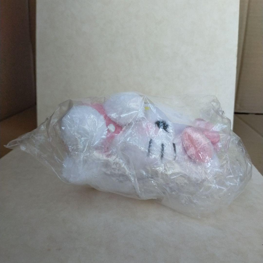 未使用紙タグ付き キティ 50周年 Anniversary ぬいぐるみ まつげ