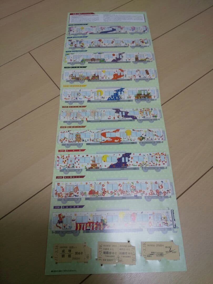 東武鉄道 記念乗車券