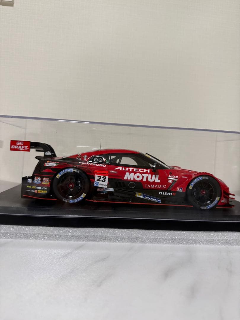 ミニカー MOTUL AUTECH GT-R 2017 SUPERGT 1/18