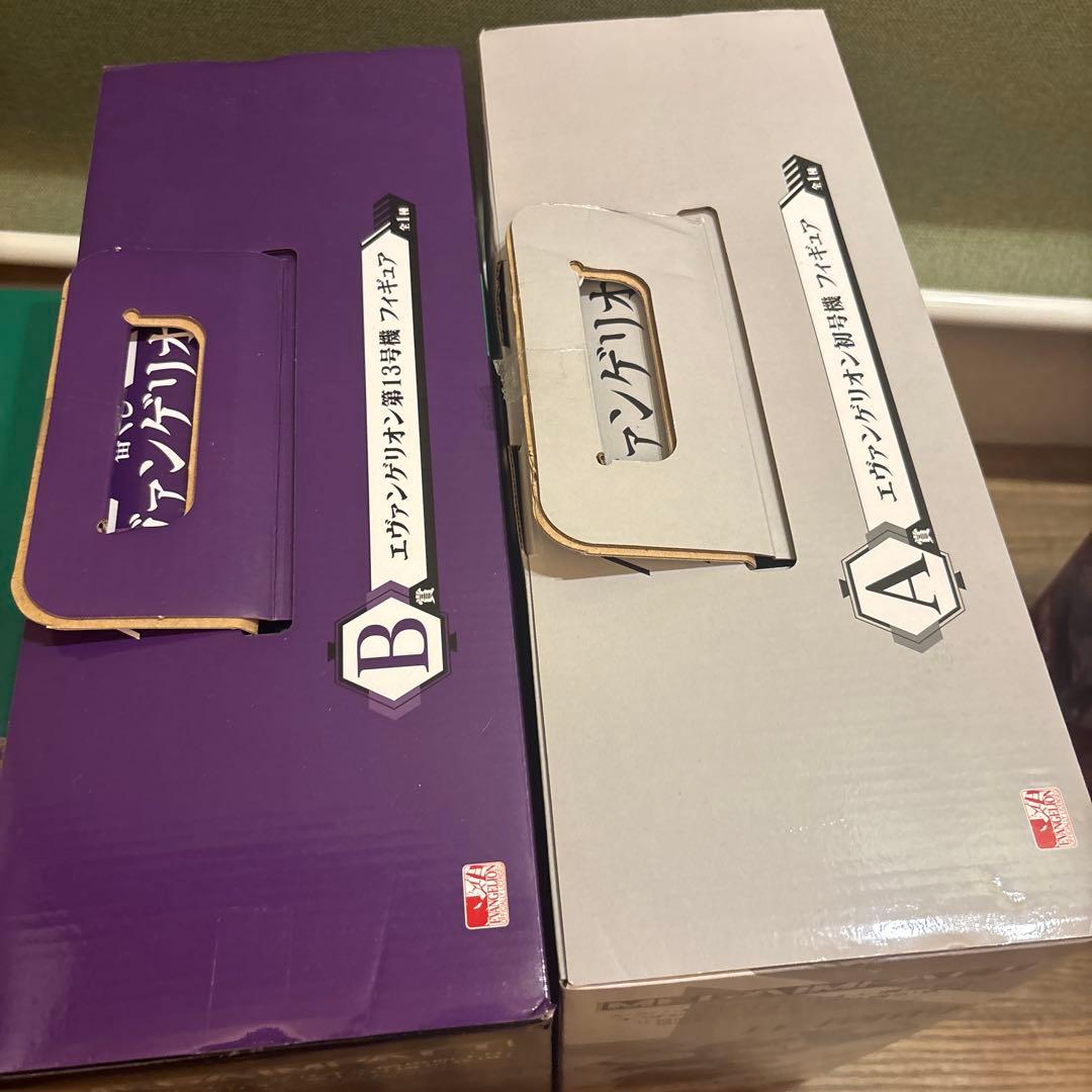 エヴァンゲリオン初号機vs第13号機　フィギュア　一番くじ　A賞　B賞　セット