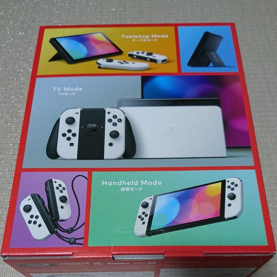 【新品】Nintendo Switch 有機ELモデル ホワイト 店舗印あり