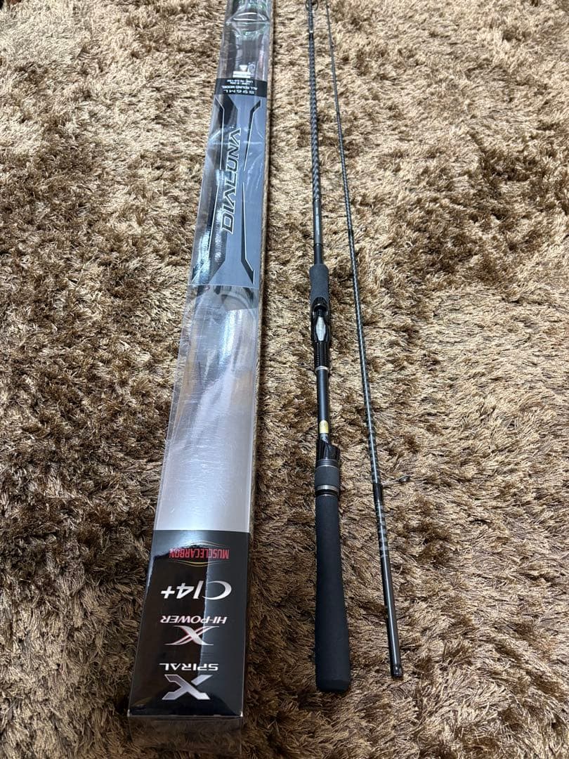 【極美品】SHIMANO 18ディアルーナ S96ML DIALUNA