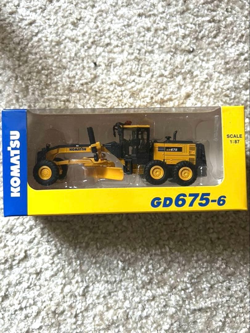 Komatsu GD675-6 モーターグレーダー他5点
