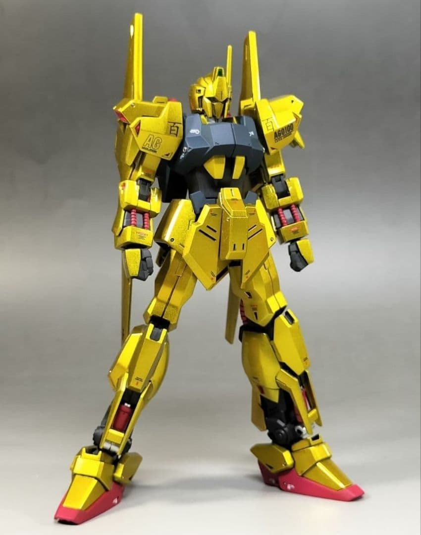 【タイムセール！早い者勝ち】1/144HGUC百式リバイブ改修塗装済完成品