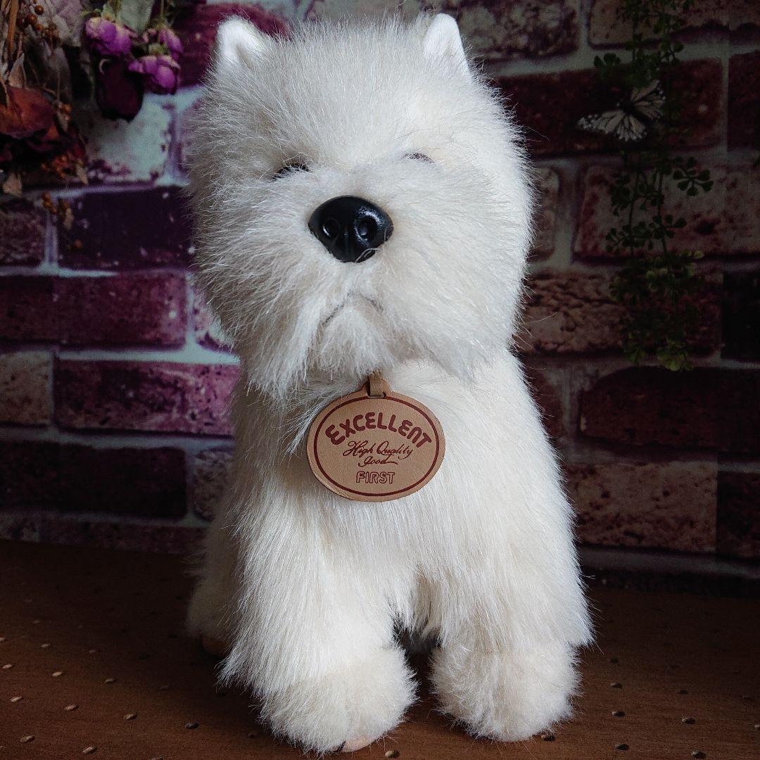 Excellent FIRST　ウェストハイランドテリア　ぬいぐるみ　レア