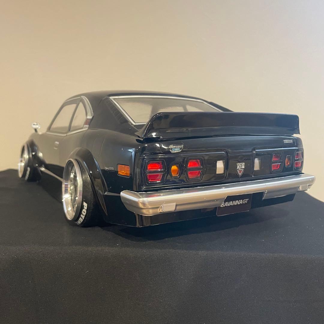 abcホビー マツダ サバンナクーペ オーバーフェンダ 1/10ラジコンボディ