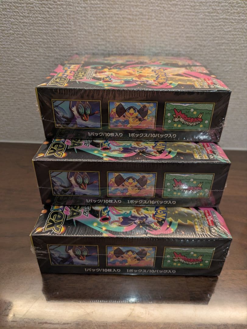 MEGAドリームex 新品 未開封 シュリンク付き BOX 6箱 メガドリーム