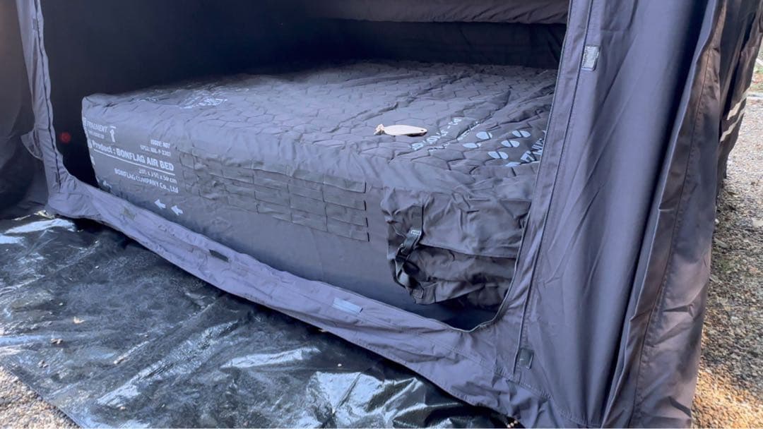 エアーテント　MINI BUNKER 人気のブラックカラー