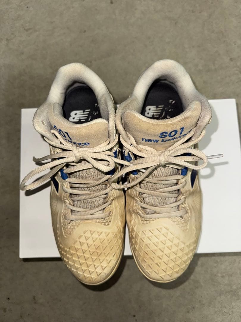 【中古】new balance S01 スパイク 26.0㎝