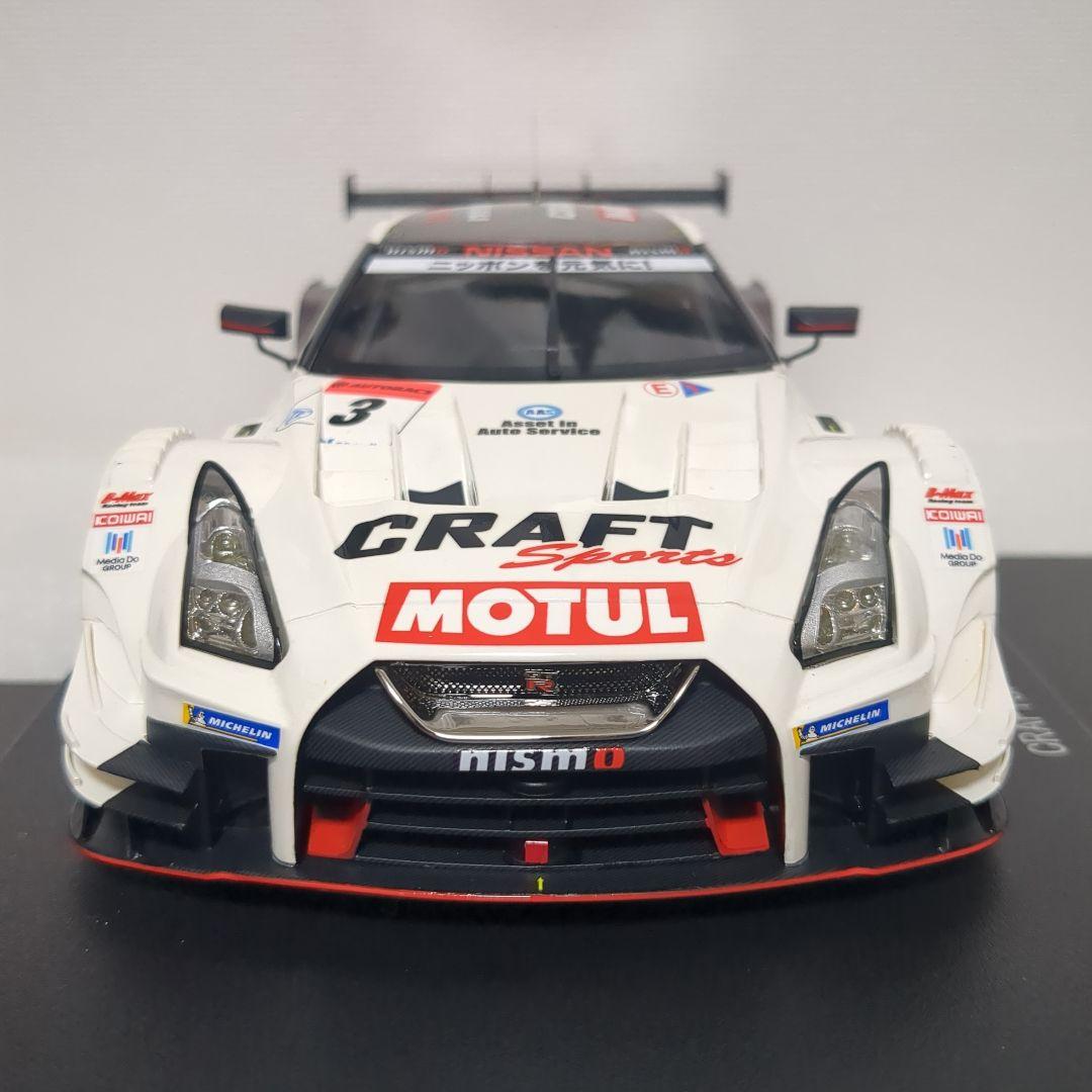 希少1/18スケール クラフトスポーツモチュールGT-R 2018 エブロ