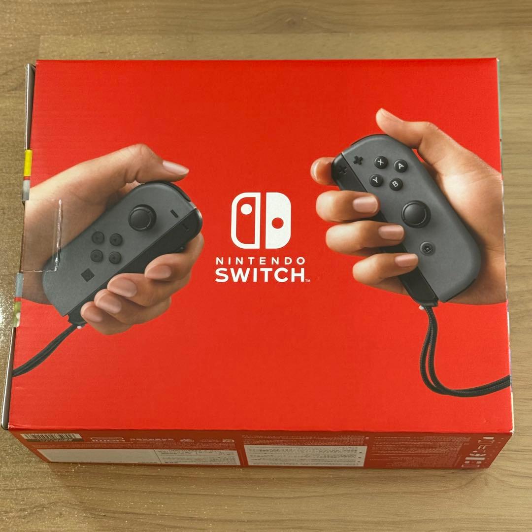9-029 Switch 本体 新型 グレー 箱付き