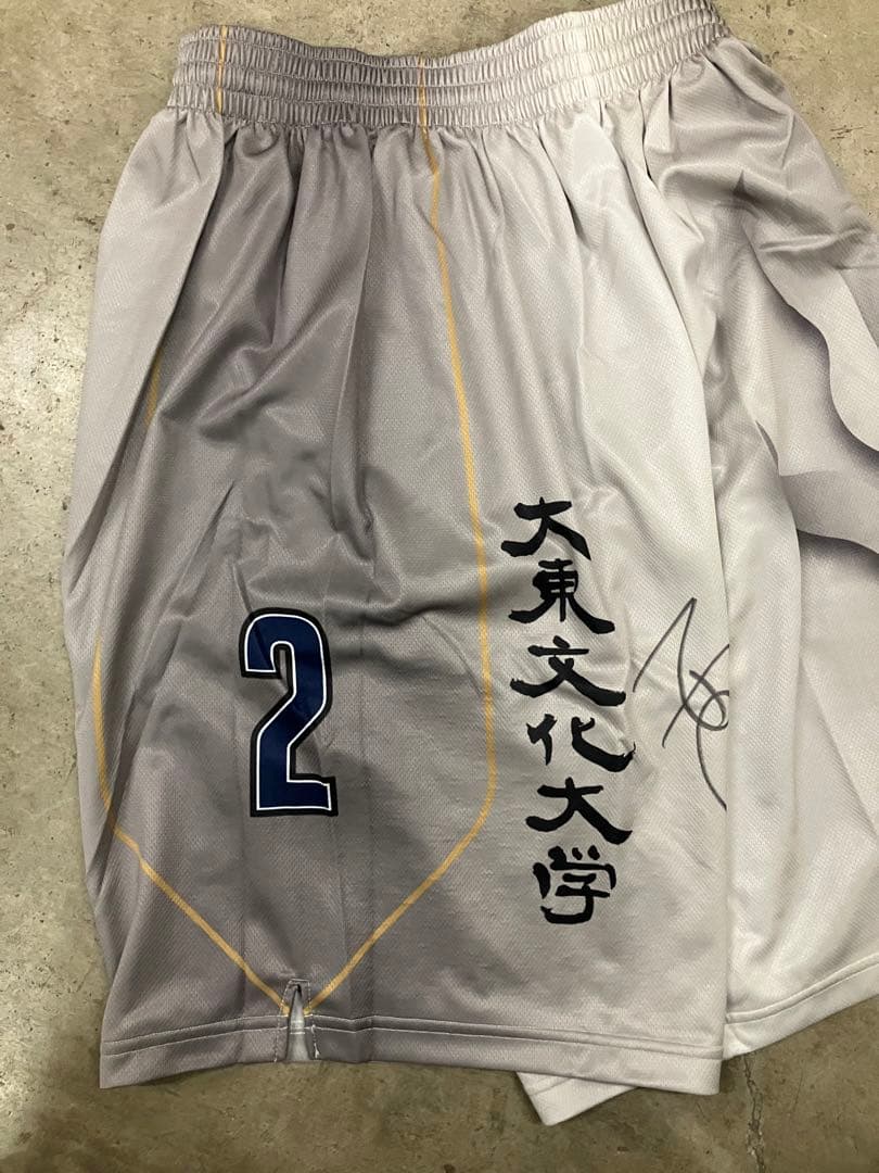 澤岻安史　実使用　オーセンティック　非売品　ショーツ　バスパン　琉球　キングス