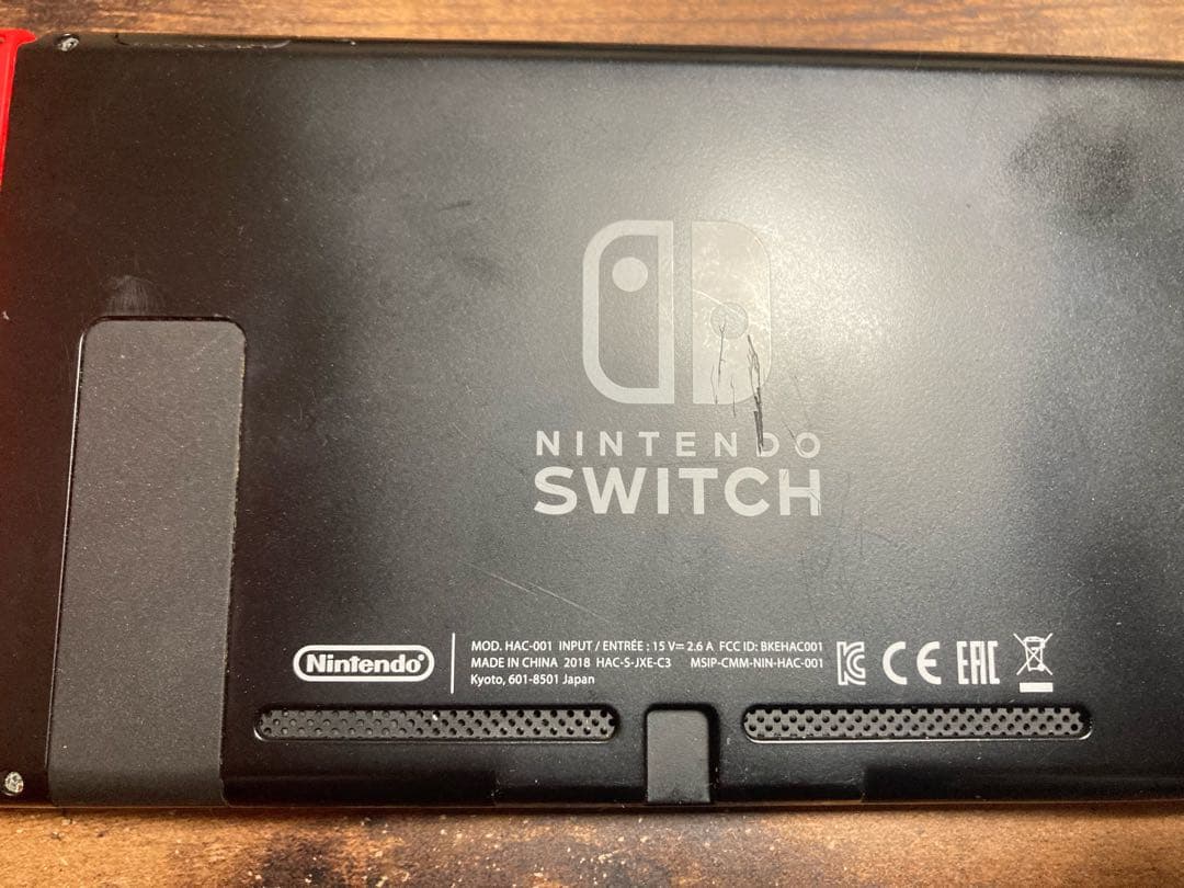 Nintendo Switch 本体 赤/青 SDカード、ケースなど付属品付き
