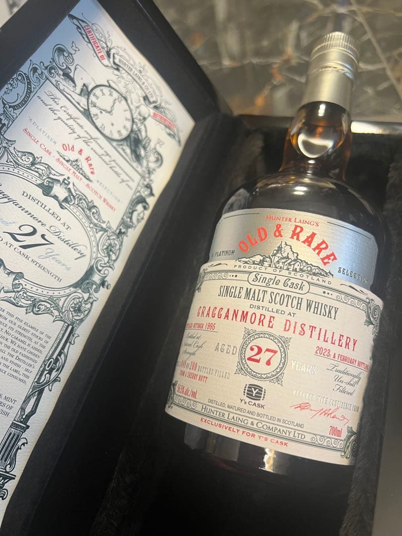 オールド&レア クラガンモア 27年 1995 FOR LM