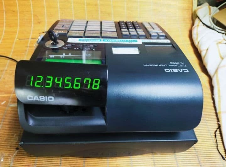 ま*ゆ様 カシオレジスター　TE-2500　15部門　719330