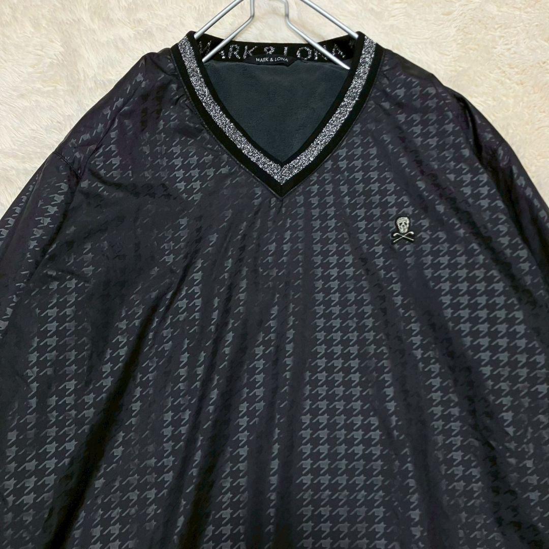 極美品✨ MARK&LONA 千鳥柄 スニードジャック セットアップ 黒 M