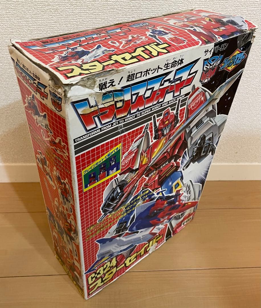 【当時物・希少】タカラ　トランスフォーマー スターセイバー　C324