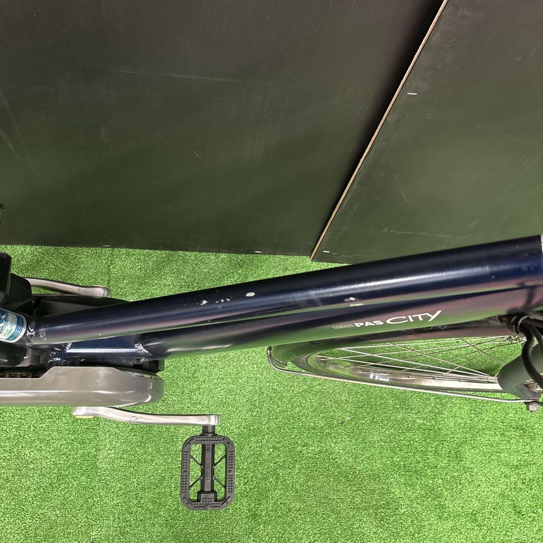 電動自転車 YAMAHA PAS CITY ネイビー　85