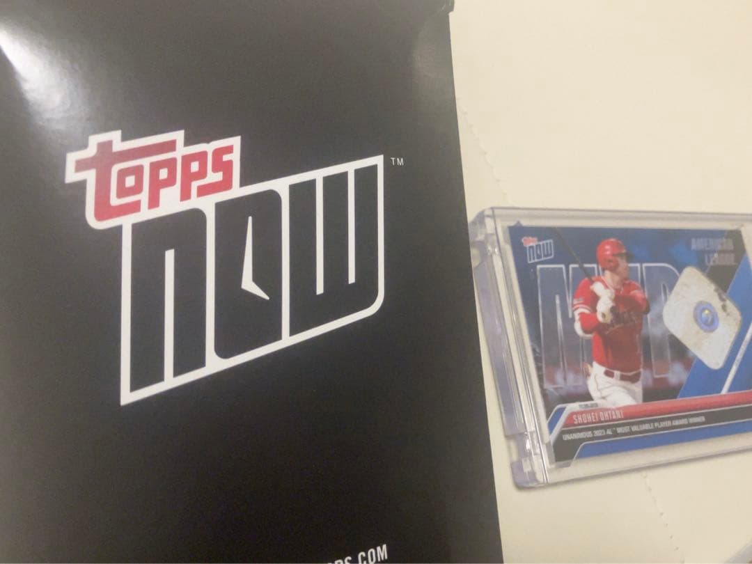 大谷翔平　ベースレリック　2023MVP 49シリ