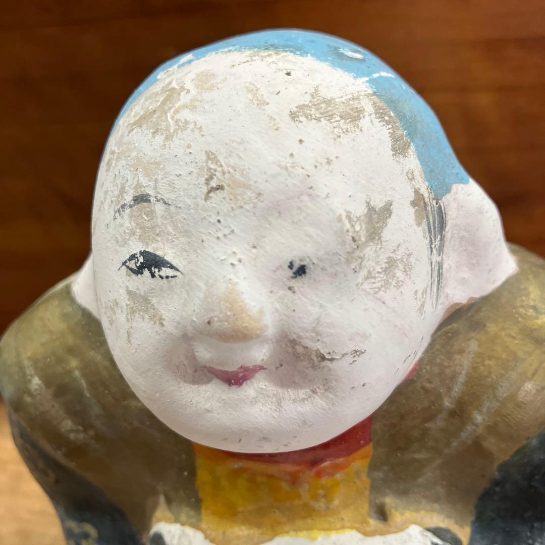 相楽人形　郷土玩具　犬抱き童子