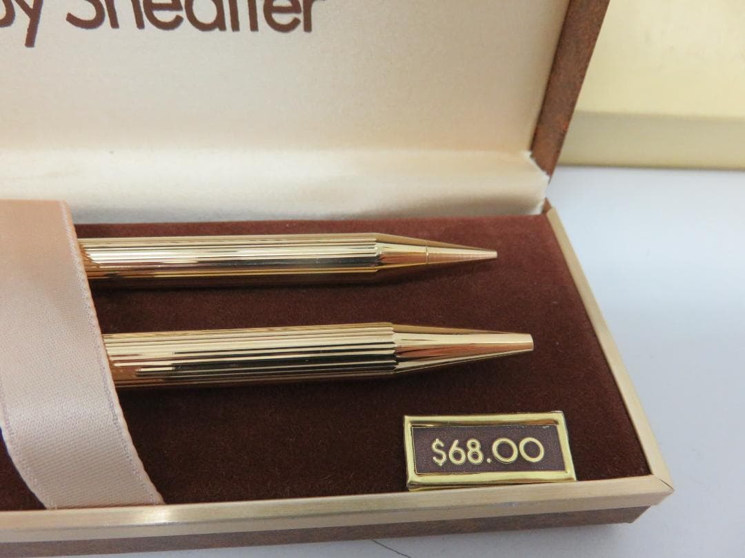 Sheaffer Targa ボールペン シャープペン セット 23Kメッキ