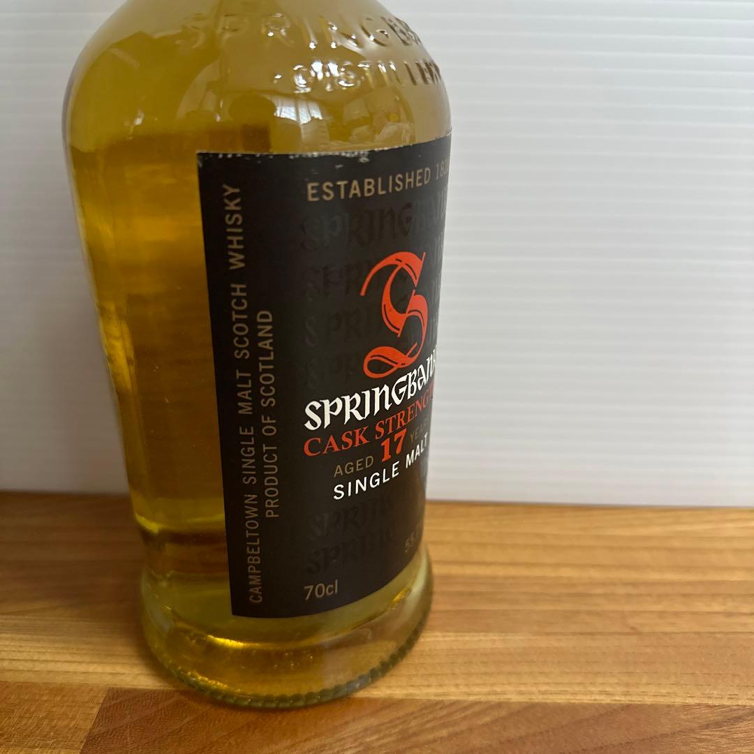 【世界限定504本】スプリングバンク17年　リフィルシェリーバッドカスク