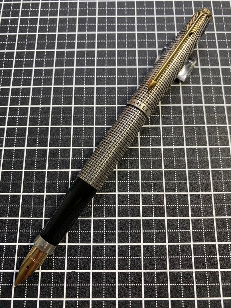 PARKER #75 CISELE フラットトップ　0目盛　万年筆　字幅EF程度