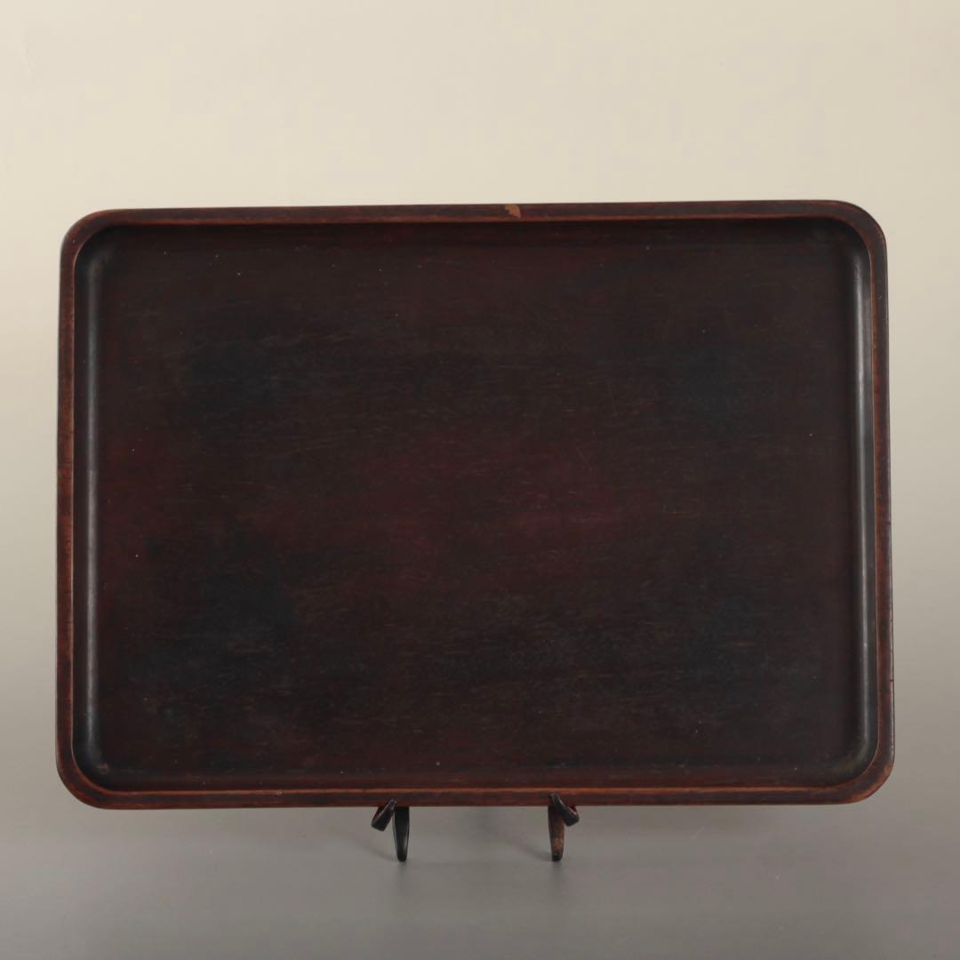 煎茶盆 煎茶道具 古美術 古道具 アンティーク 木地盆