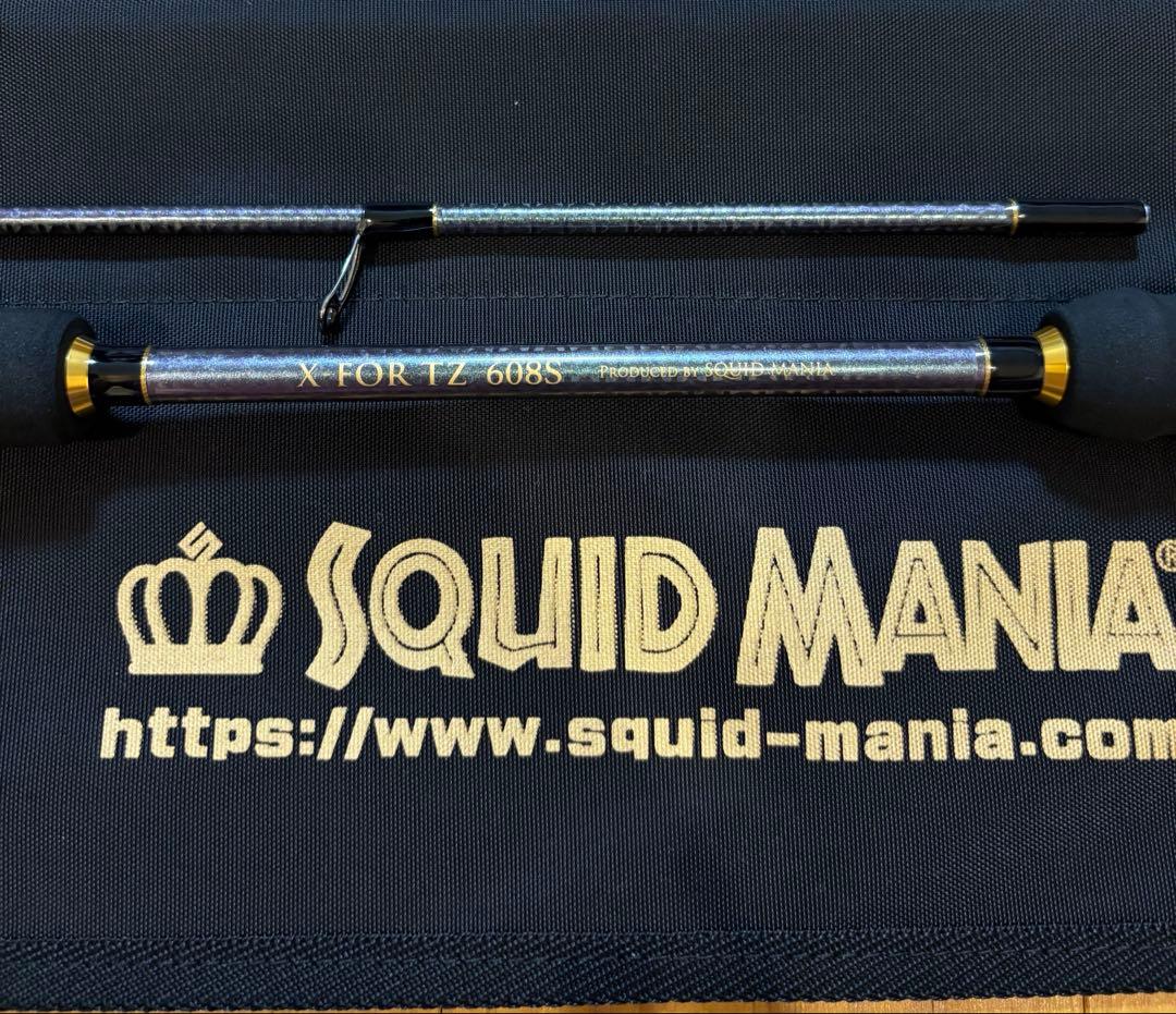 ティップランロッドSQUID MANIA X-FOR TZ 608S