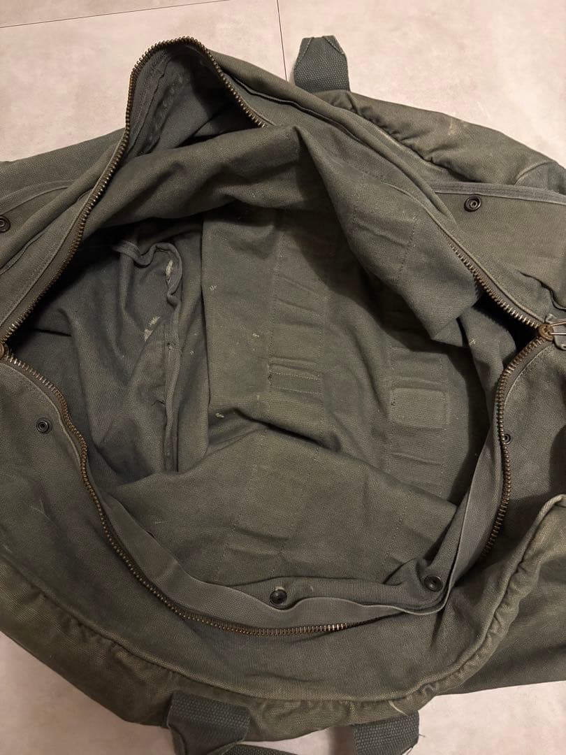 70s 80sUSAF フライヤーズキット バッグ 米軍実物