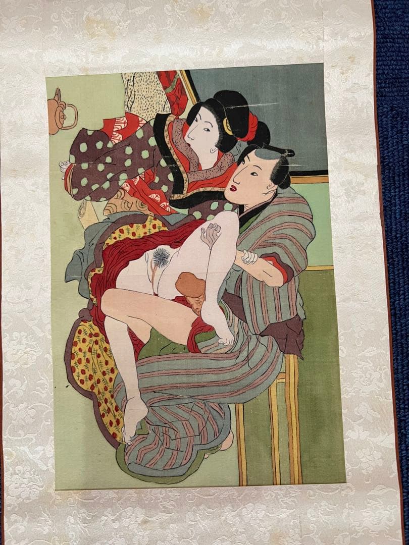 1465 骨董　古美術　春画　巻物　希少　時代物