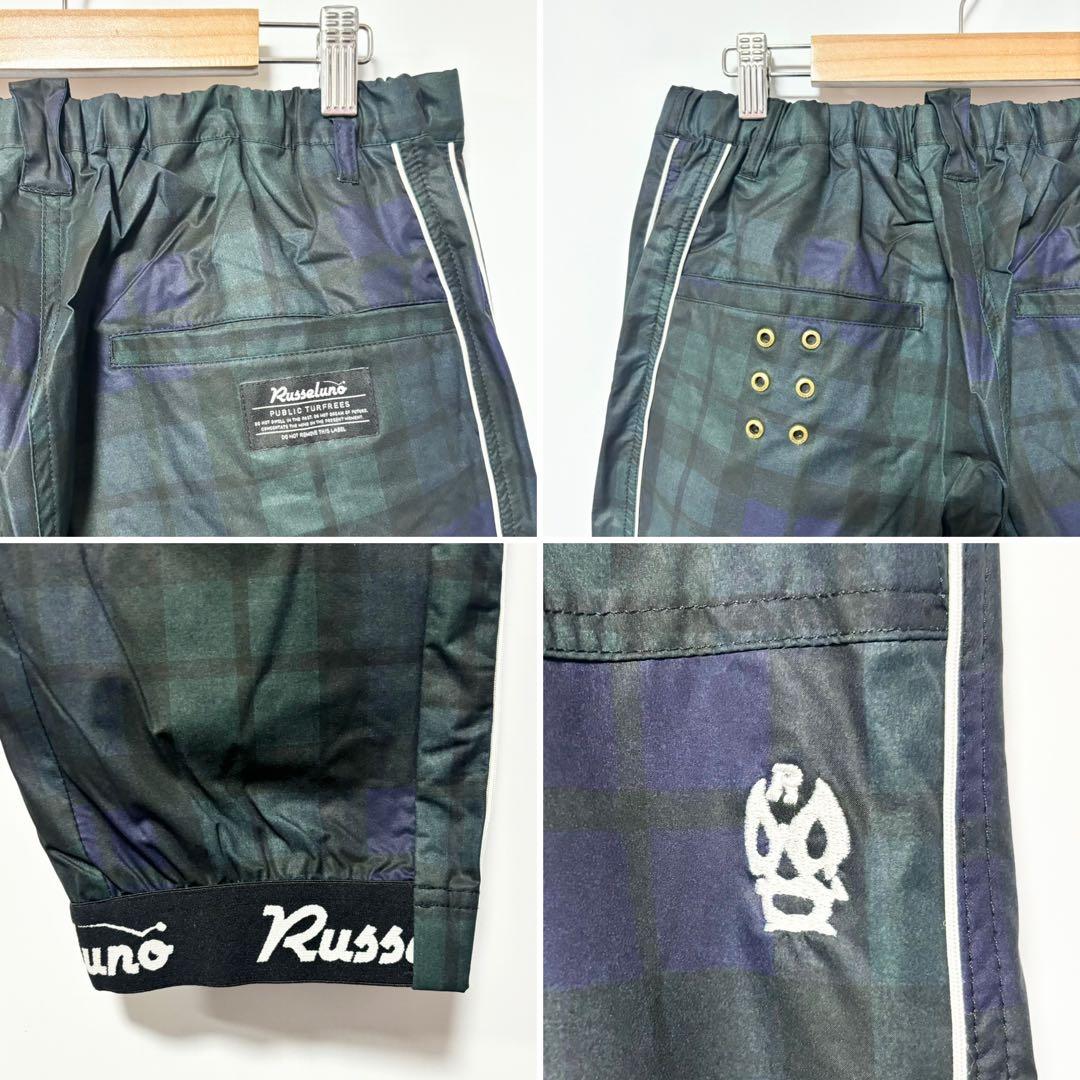 新品 ラッセルノ ゴルフ フラグローズ ロゴ プルオーバー セットアップ XL