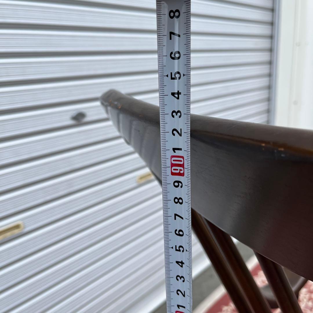 古家具ビンテージ品◾️鳥取家具 木製フレーム ロッキングチェア ミッドセンチュリー