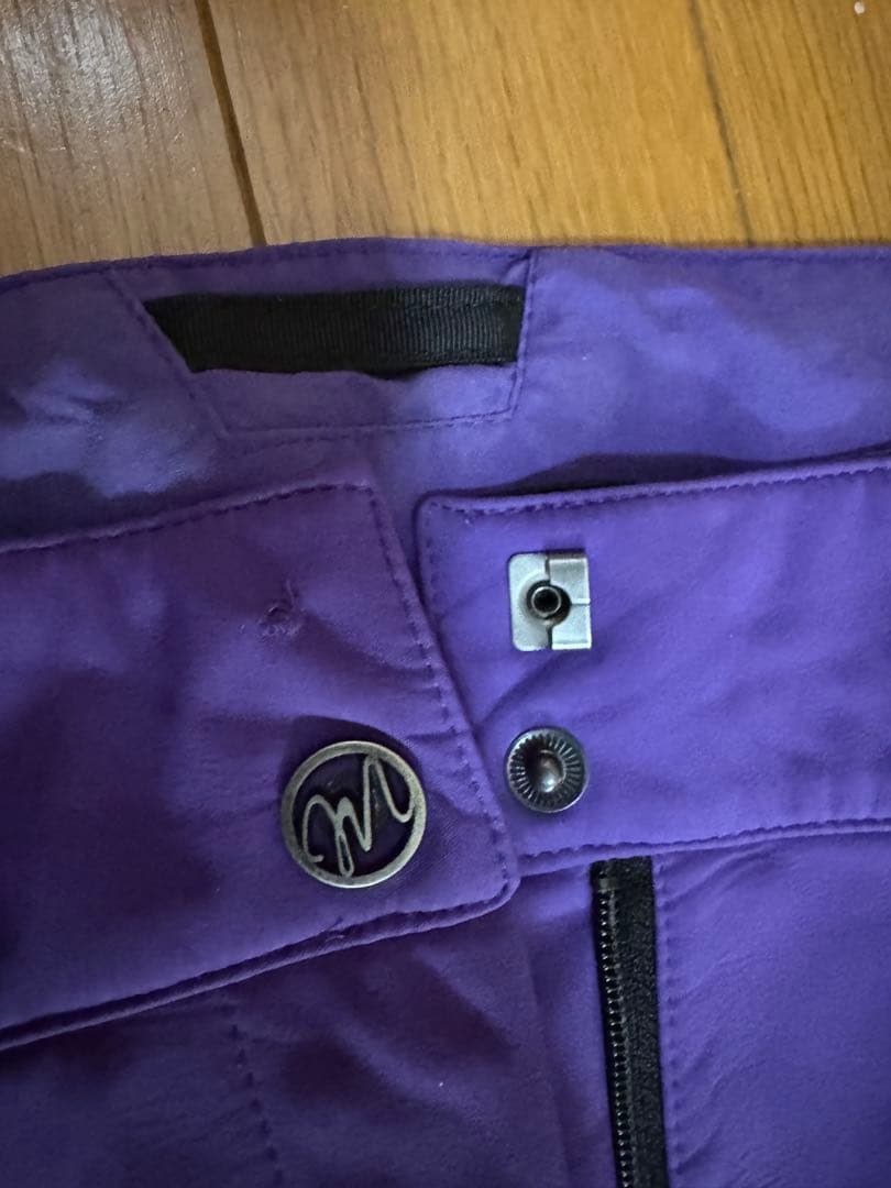 GORE-TEX パープル スキー　スノーボード　登山　パンツ